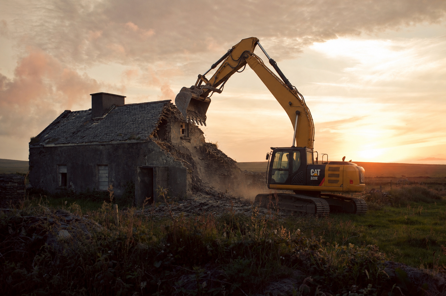 Demolition in Grande Prairie